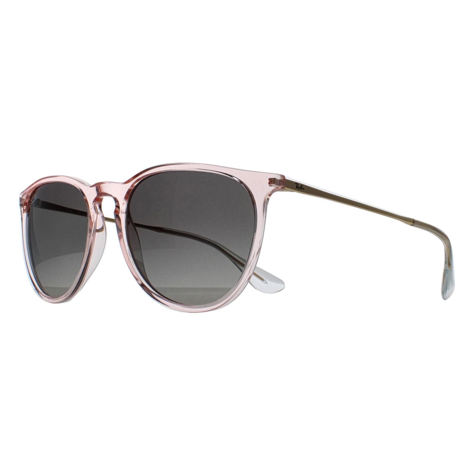 Ray-Ban Round Transparent Pink Grey Gradient RB4171 Erika image 2