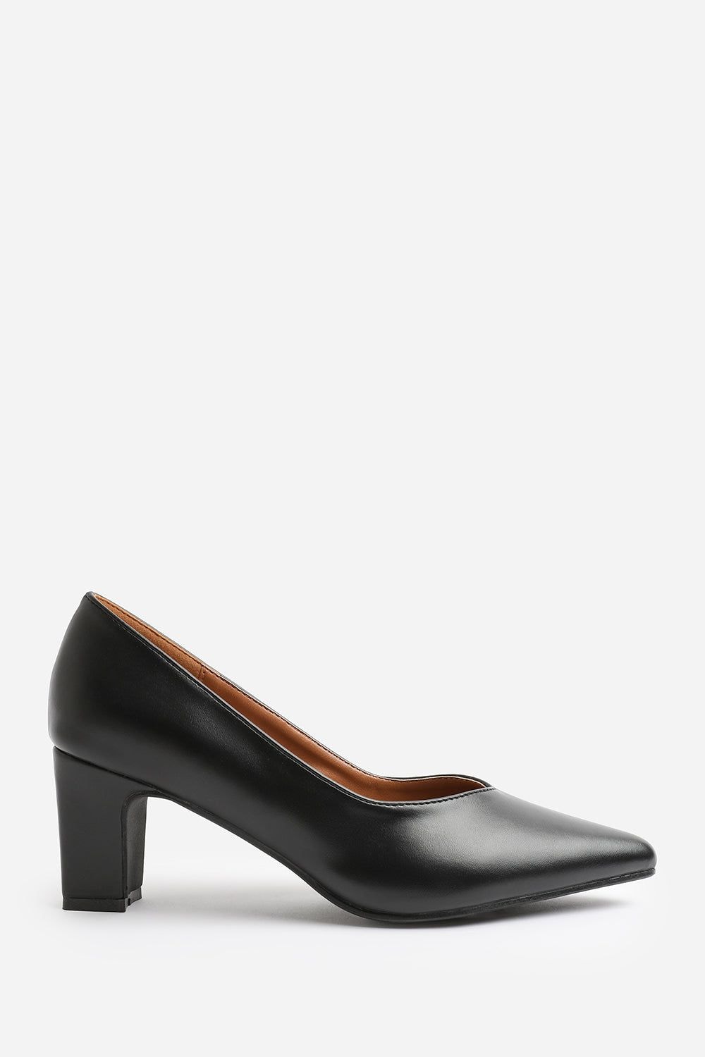 Where's That From 'Ava' Extra Wide Fit Block Heel With Pointed Toe image 2