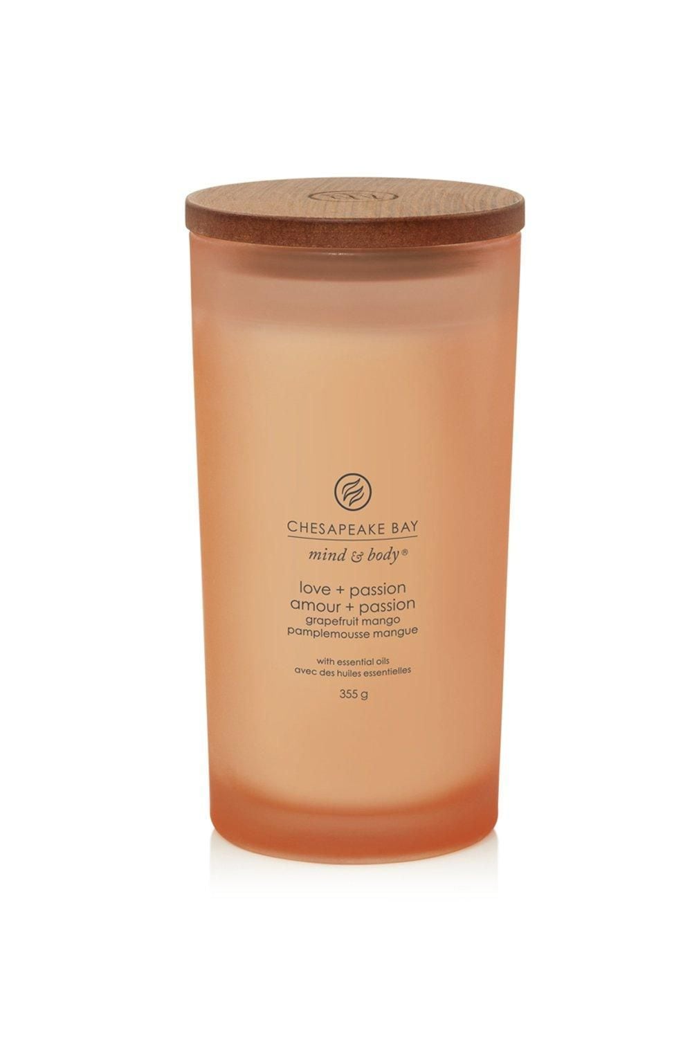 Chesapeake Bay Love + Passion Large Candle Orange image 1