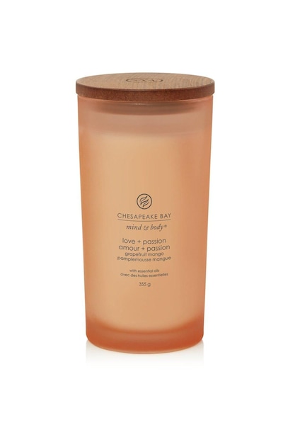Chesapeake Bay Love + Passion Large Candle Orange