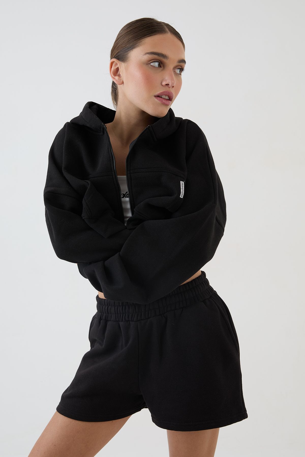DSGN Studio DSGN Studio Loose Fit Sweat Short Black