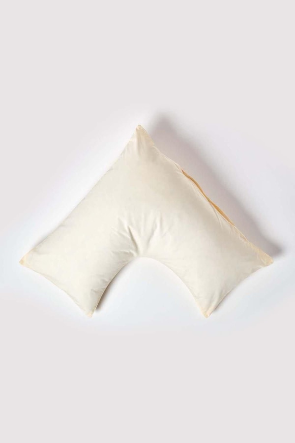 Homescapes Egyptian Cotton V Shaped Pillowcase 200 TC