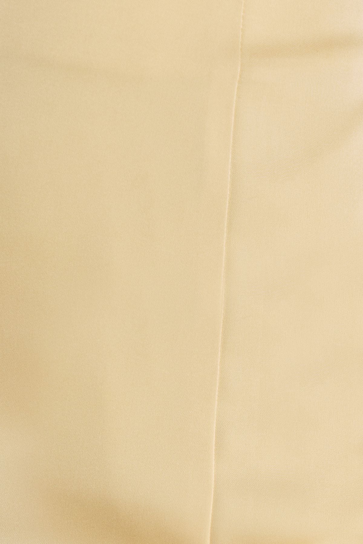 Coast Midi Satin Slip Skirt With Frills Yellow image 5