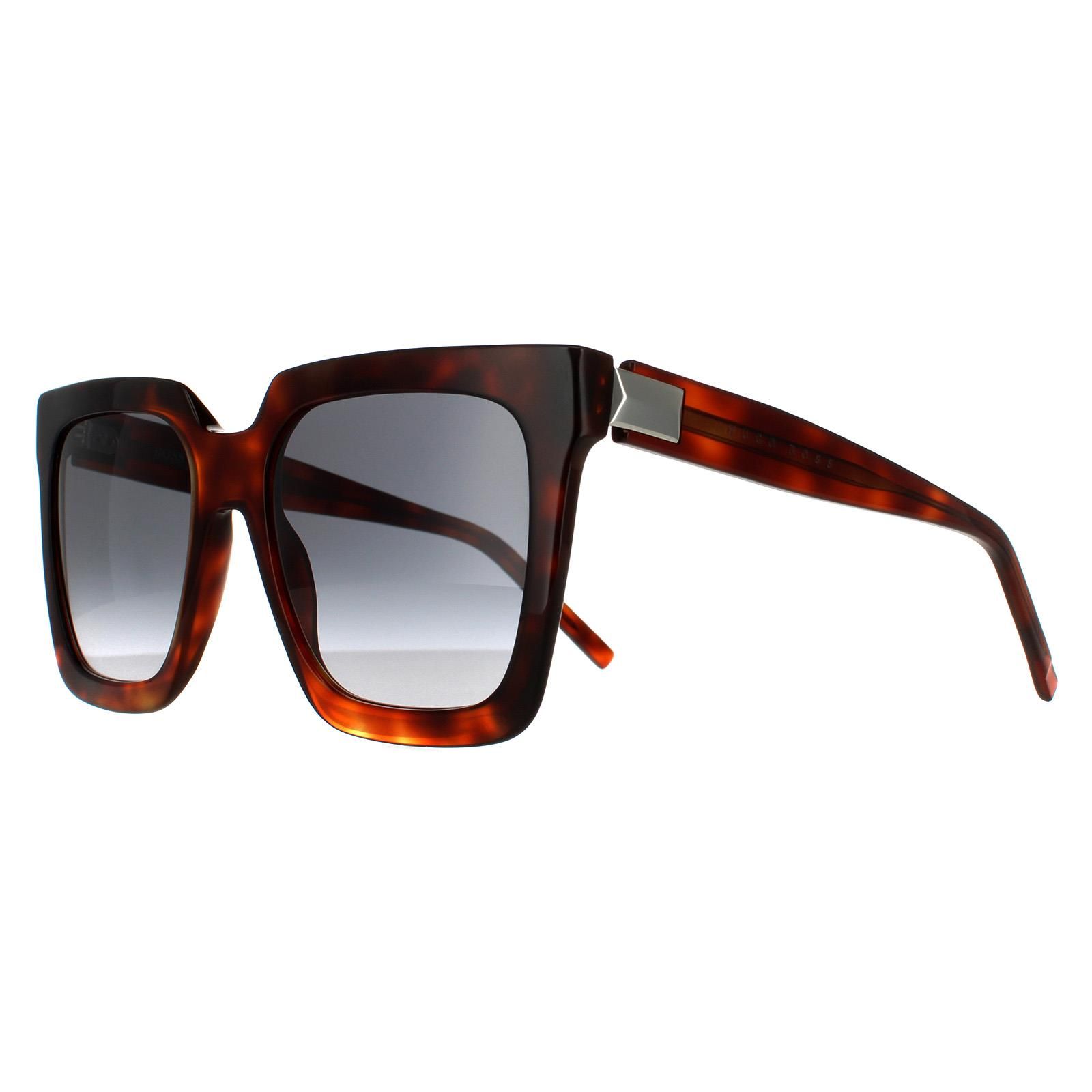 Hugo Boss Square Havana Dark Grey Gradient 90041091 image 2