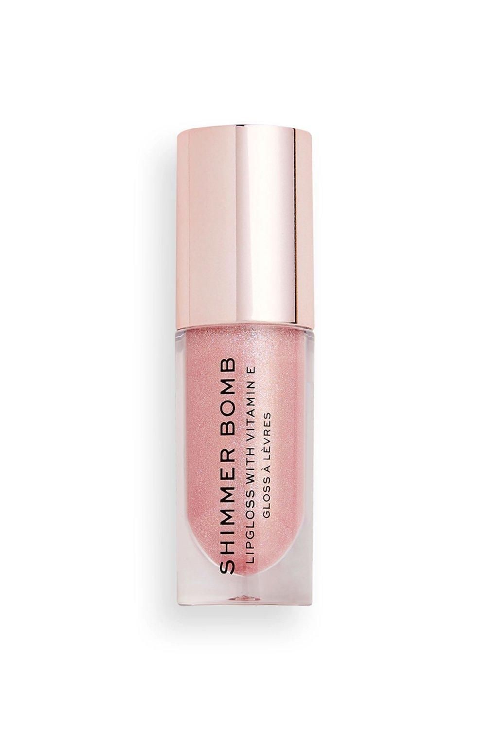 Revolution Shimmer Bomb Lip Gloss Glimmer Nude image 1