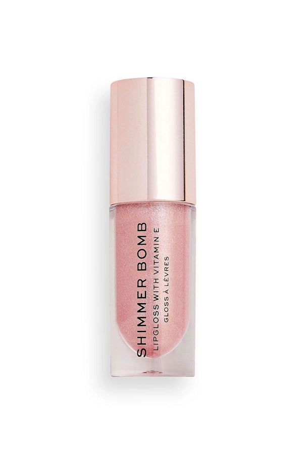 Revolution Shimmer Bomb Lip Gloss Glimmer Nude