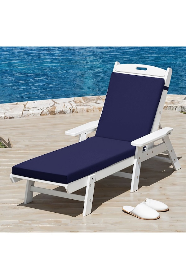 Living and Home Comfortable Outdoor Solid Color Bench Cushion