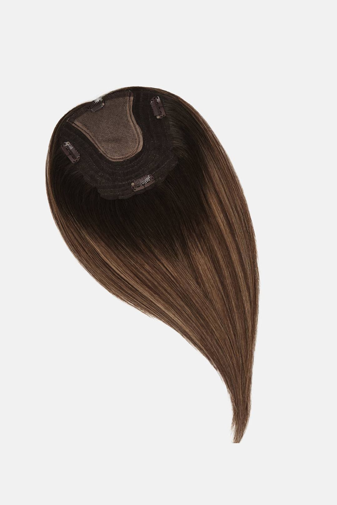 Beauty Works Beauty Works custom clip-in Fringe Topper 55g Brondmbre image 2