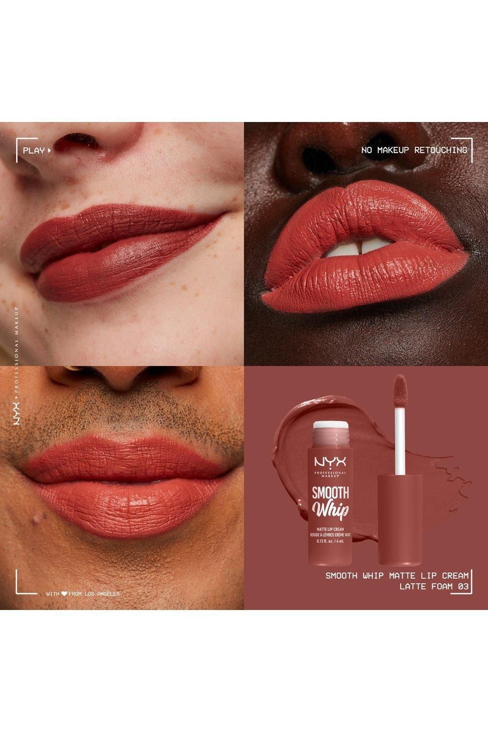 NYX Professional Makeup Smooth Whip Matte Lip Cream Latte Foam image 3