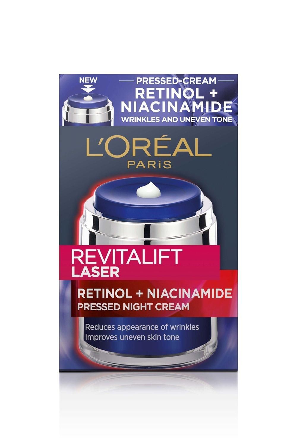L'Oréal Paris Retinol and Niacinamide Night Cream Revitalift Laser Pressed Cream Multi image 6