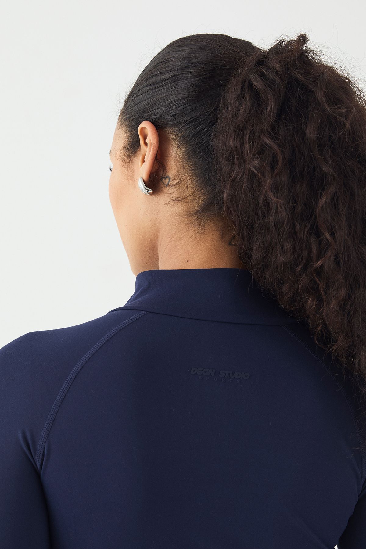 DSGN Studio DSGN Studio Ultra Sculpt Zip Through Jacket Navy image 4