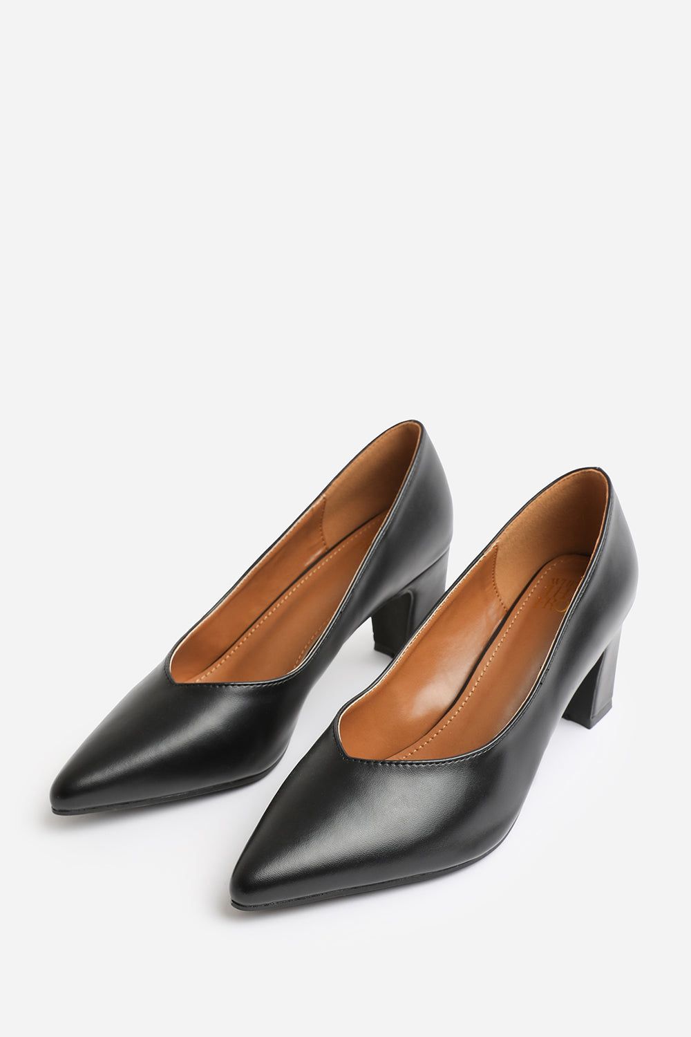 Where's That From 'Ava' Extra Wide Fit Block Heel With Pointed Toe image 3