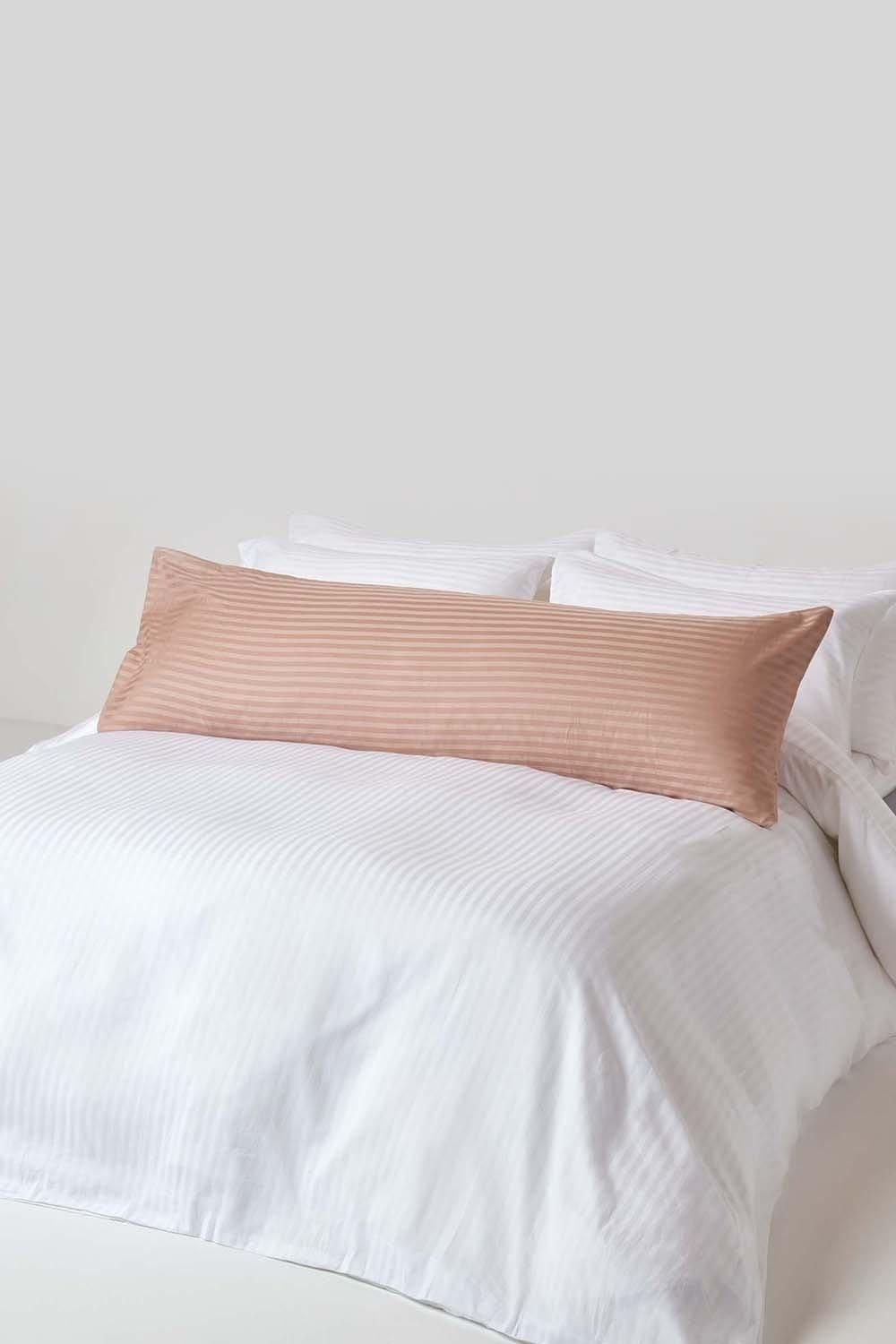 Homescapes Egyptian Cotton Ultrasoft Body Pillowcase 330 TC image 2