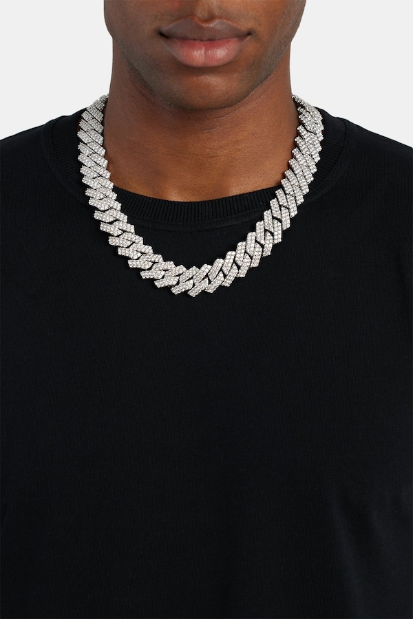 Cernucci 19mm Prong Cuban Chain