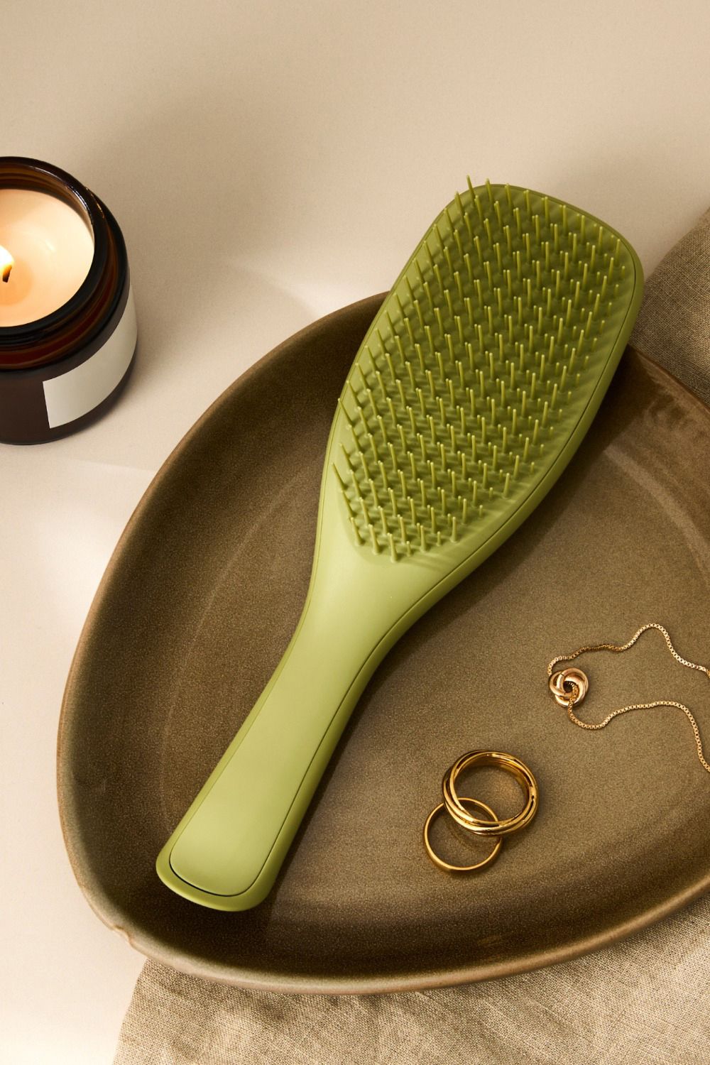 Tangle Teezer The Ultimate Detangler MATTE Olive Green image 4