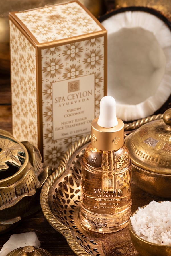Spa Ceylon Virgin Coconut – Night Repair Face Treatment Oil 30ml