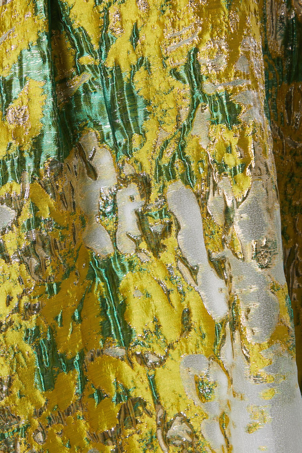 Coast V Neck Jacquard Midi Dress Lime image 5