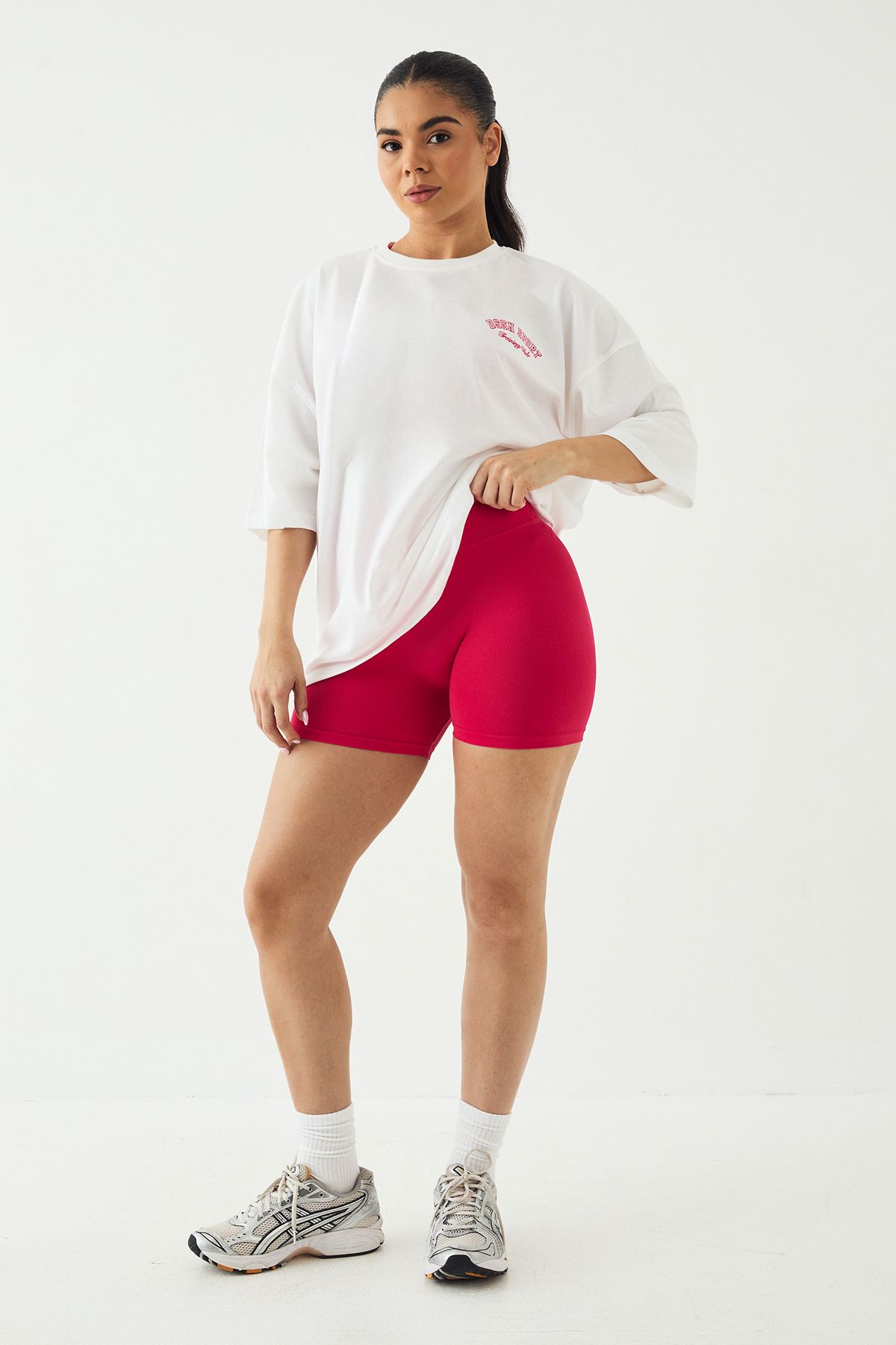 DSGN Studio DSGN Studio Sport Training Club Oversized T-Shirt White image 3