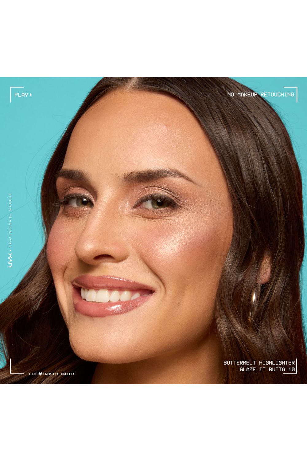 NYX Professional Makeup Buttermelt Highlighter 5g Glaze It Butta image 8