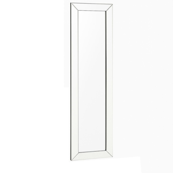 Melody Maison Full Length Bevelled Mirrored Wall Mirror 37cm X 140cm