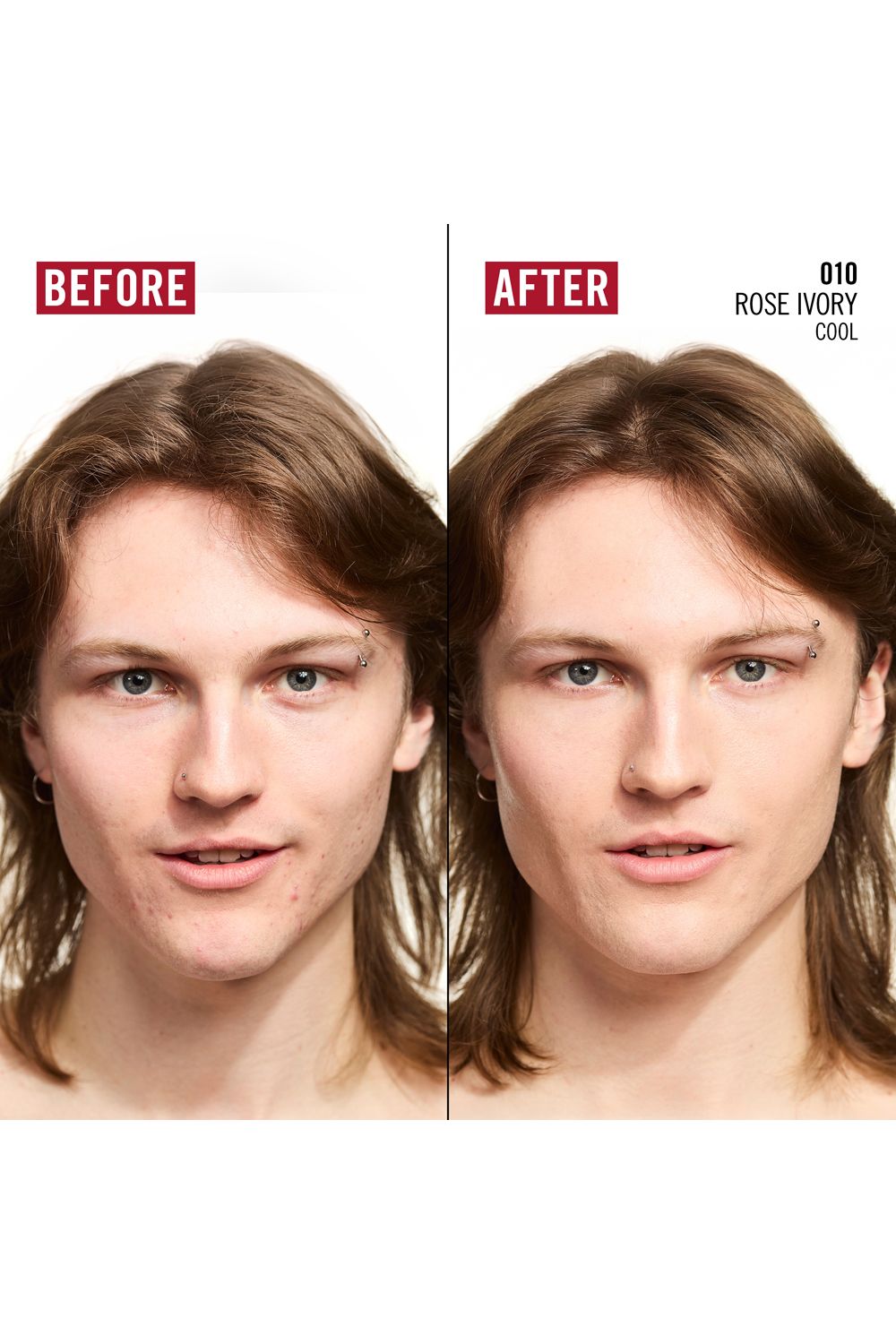 Rimmel London Kind & Free GLOW IT UP Moisturising Skin Tint 30ml 010 Rose Ivory image 2