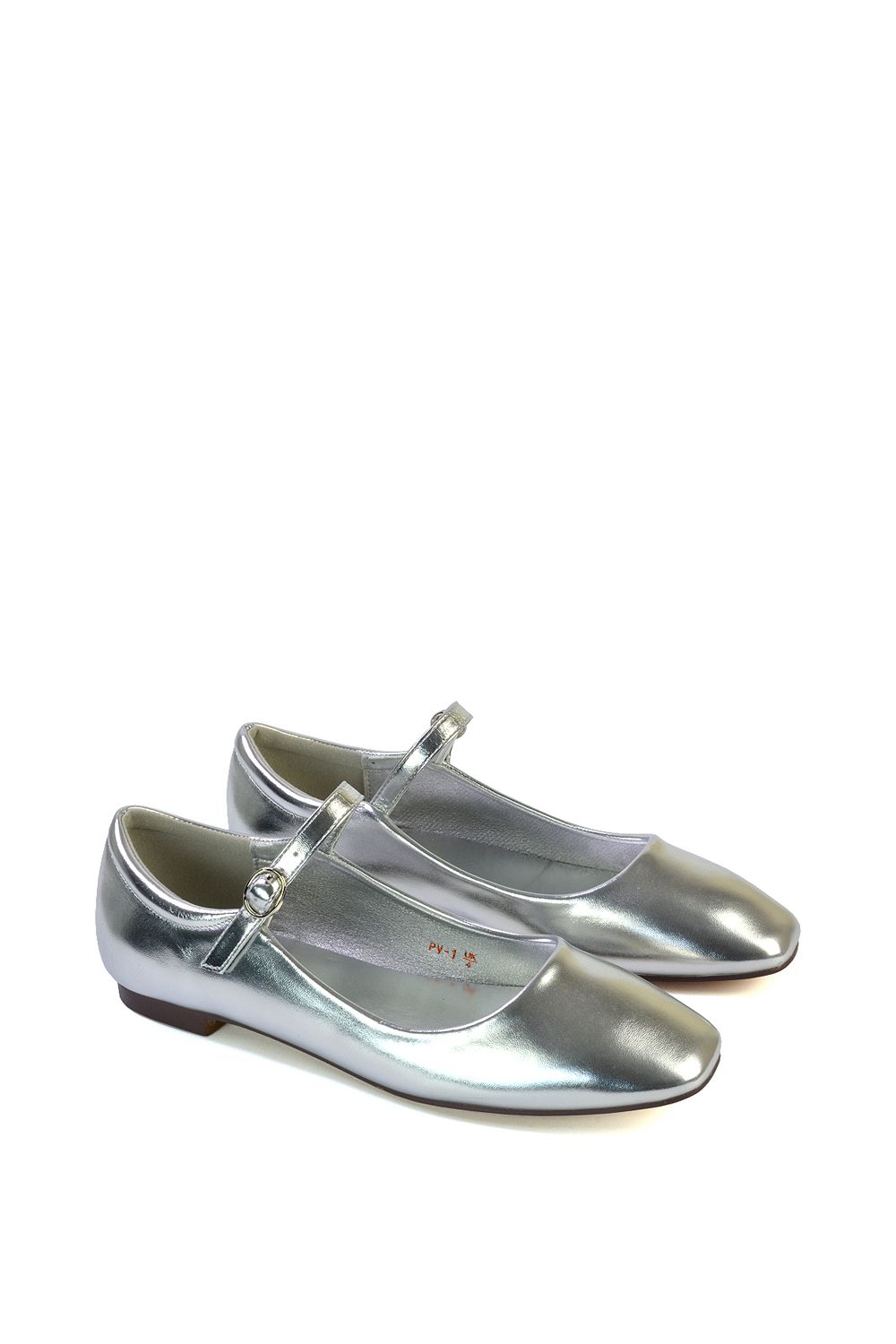 XY London 'Allegra' Mary Jane Square Toe Ballet Shoes image 4