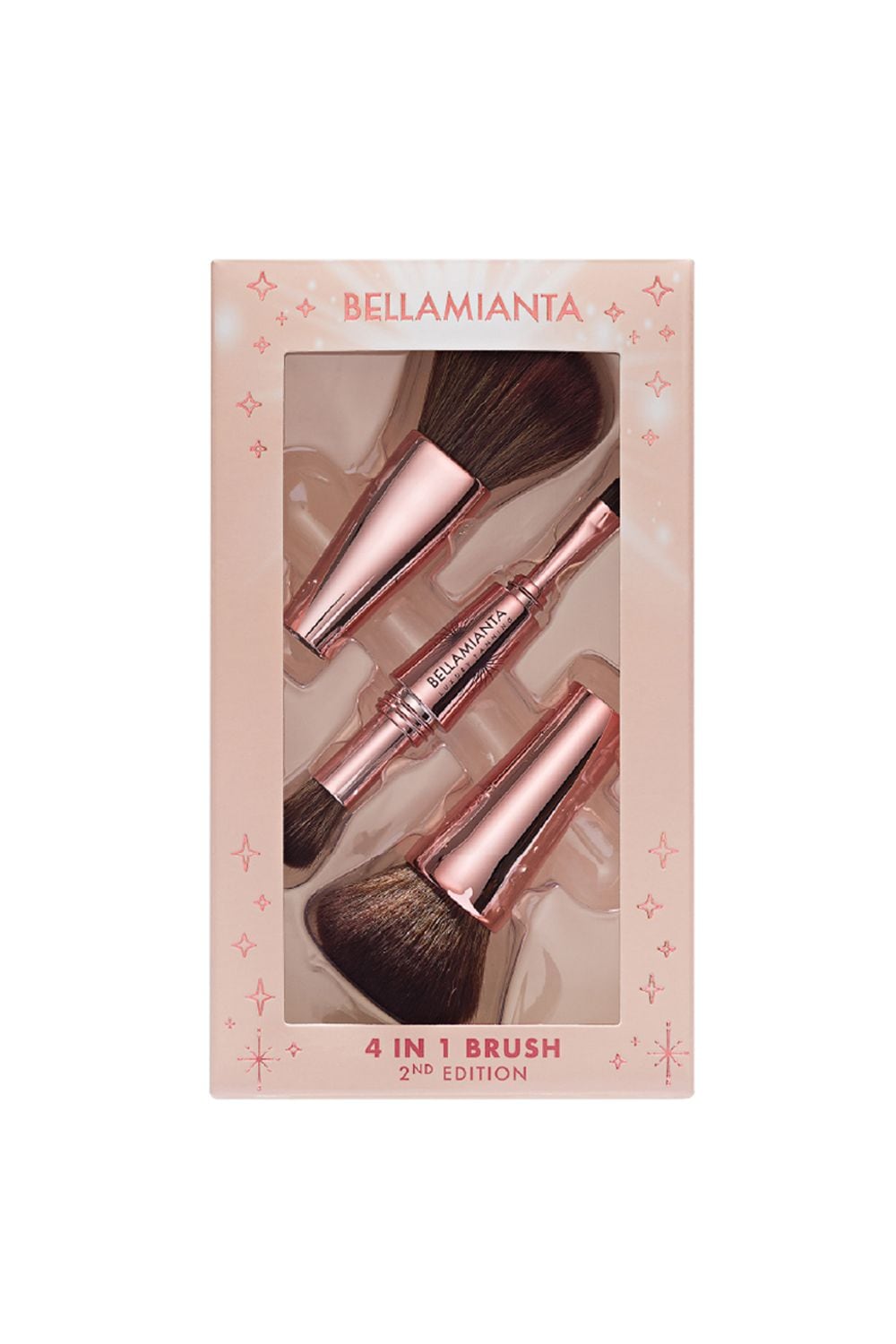 Bellamianta 4 in 1 Compact Brush 2nd Edition Multi image 1