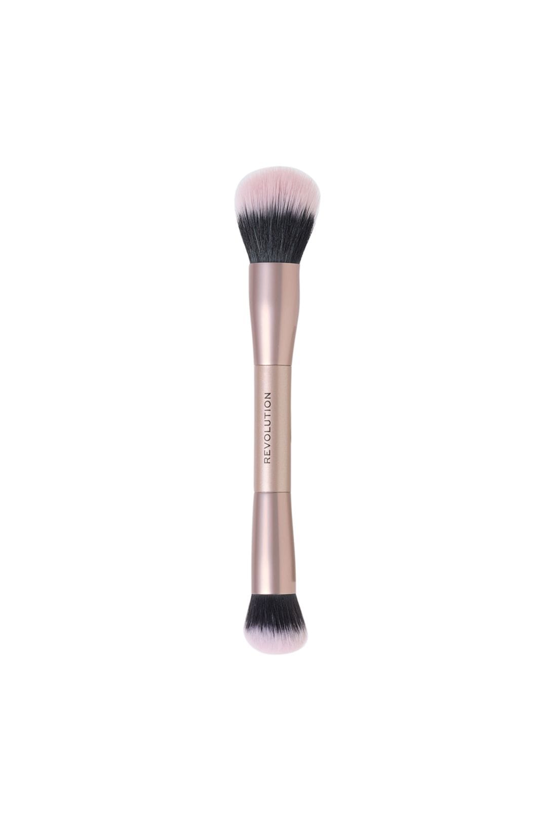Revolution Cheek Chisel Blush & Bronze Duo Brush Multi image 2