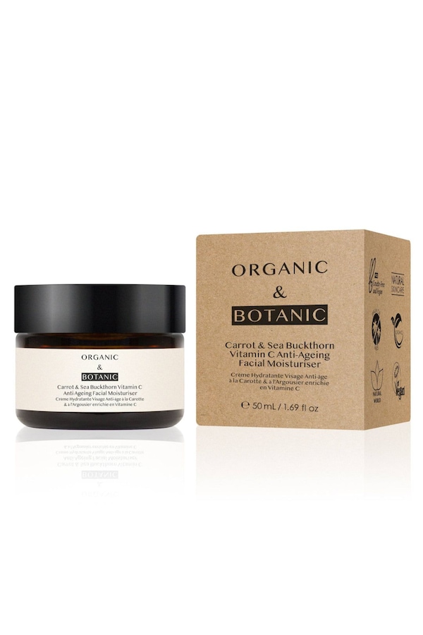 Organic & Botanic Carrot & Sea Buckthorn Moisturiser 50ml