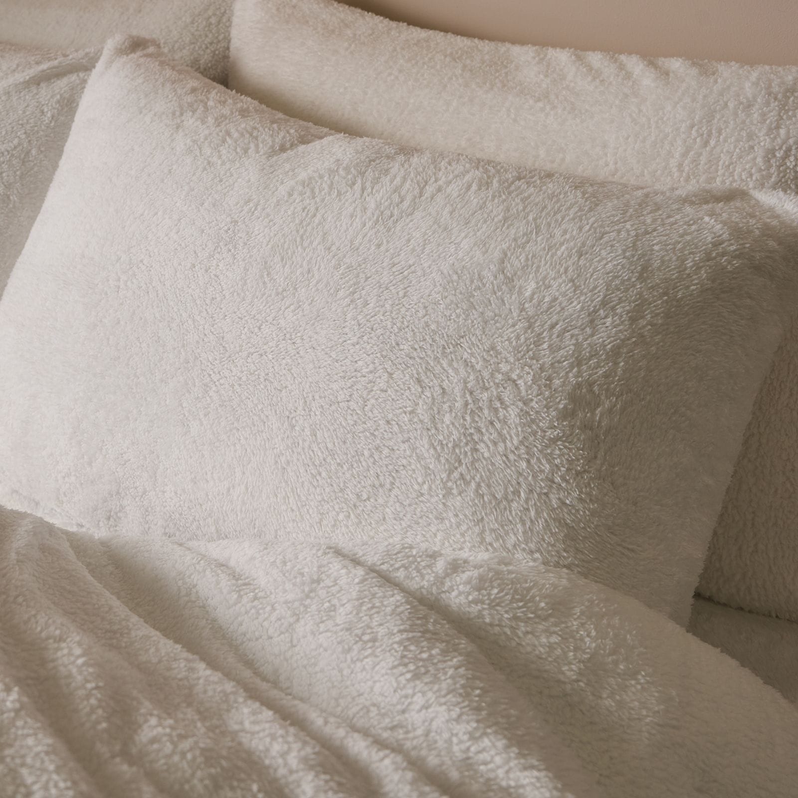 OHS Thermal Soft Teddy Fleece Duvet Cover Bedding Set image 5