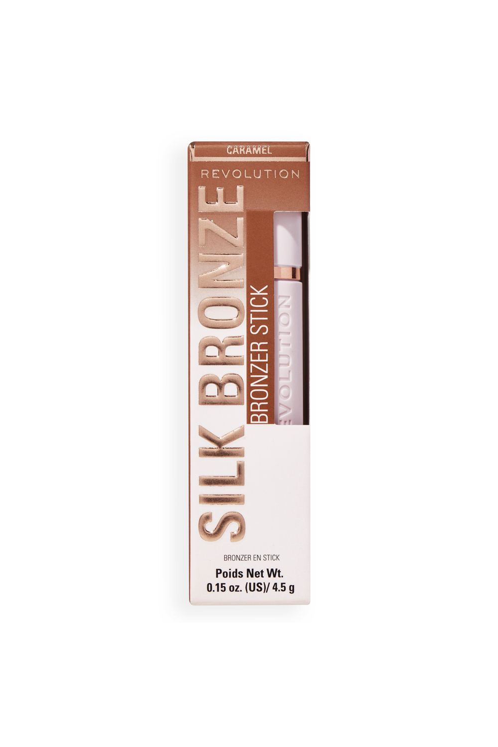 Revolution Skin Silk Bronzer Stick 4.8g Tan Caramel image 4