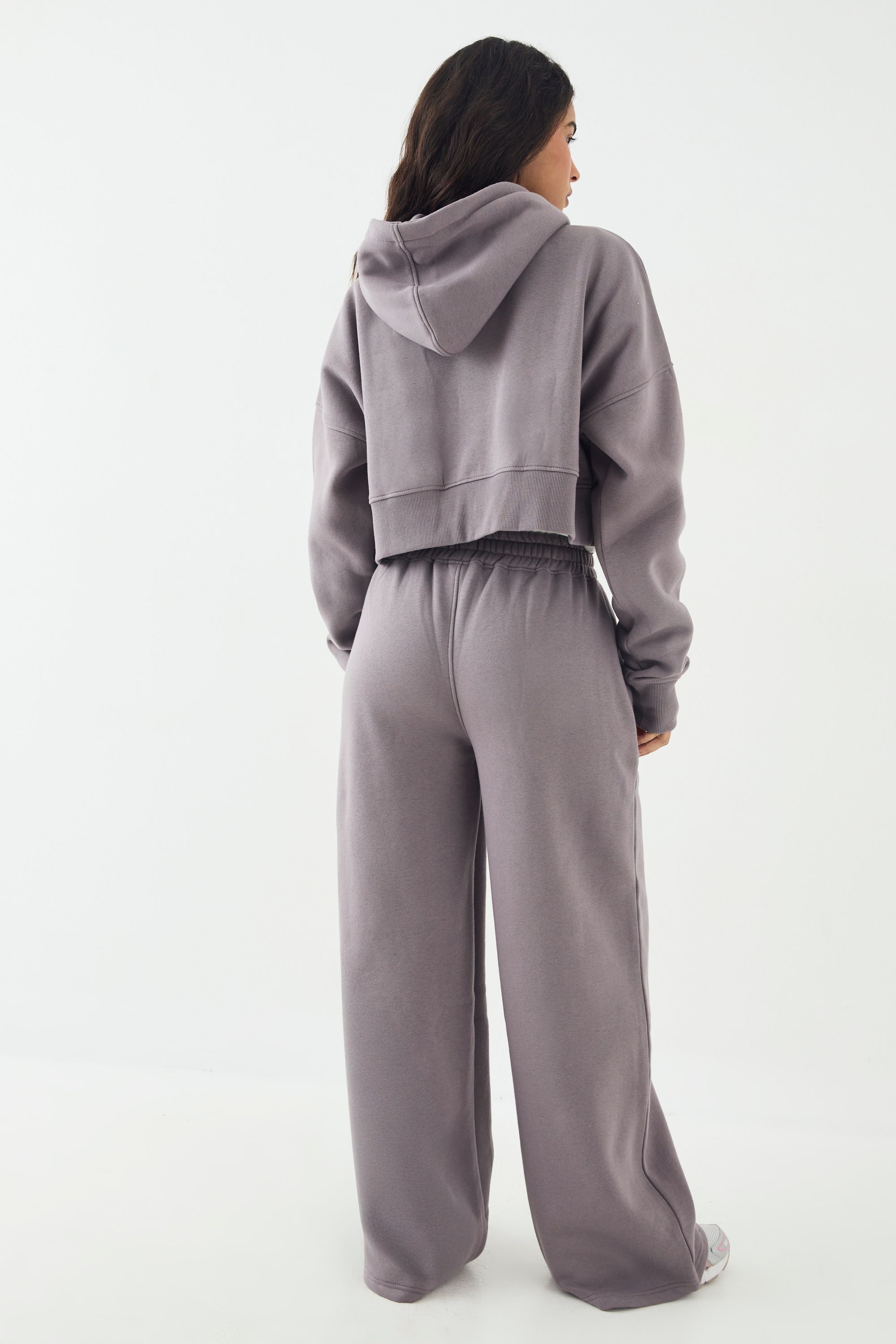 DSGN Studio DSGN Studio Cord Applique Straight Leg Jogger Mauve image 2