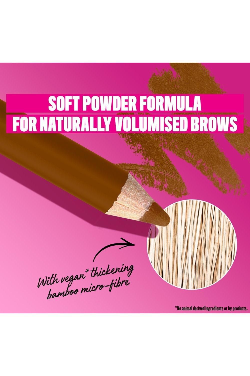 NYX Professional Makeup Powder Louder Brow Pencil 12HR Wear Buildable Micro-Fibres Auburn image 4