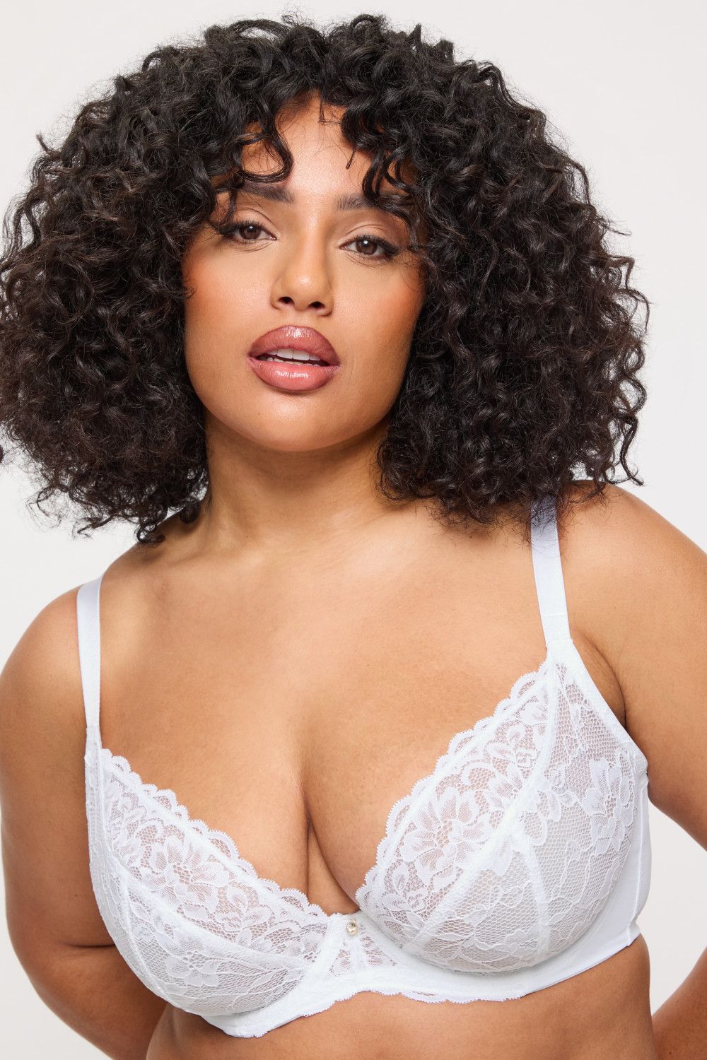 Ann Summers Sexy Lace Non Padded Fuller Bust Plunge Bra 2 Pack image 3