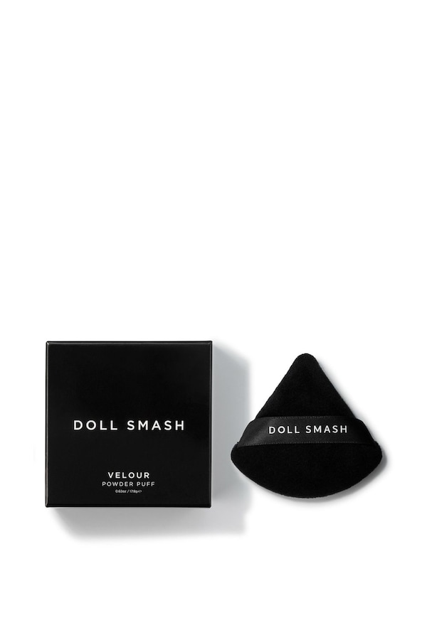 Doll Smash Velour Powder Puff Black