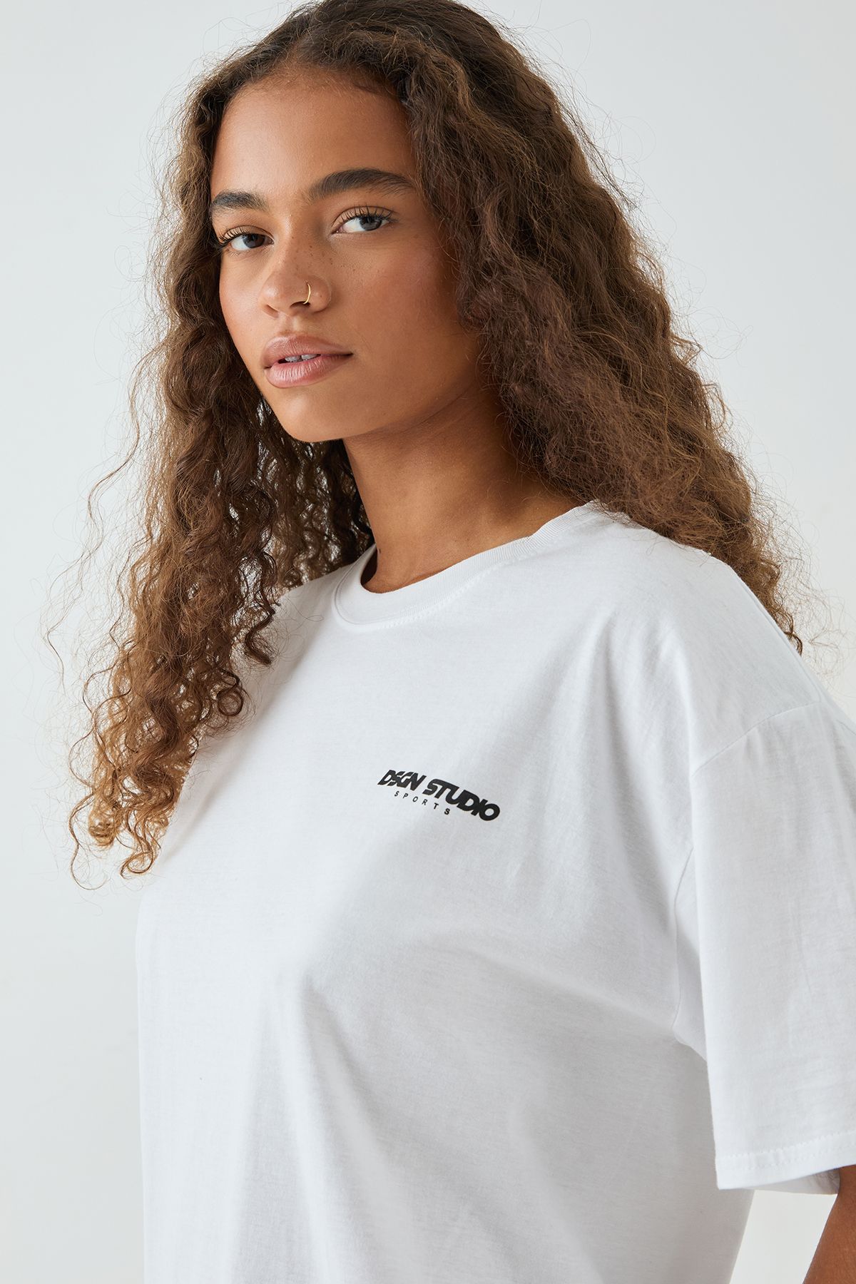 DSGN Studio DSGN Studio Sports Gym T-shirt White image 5