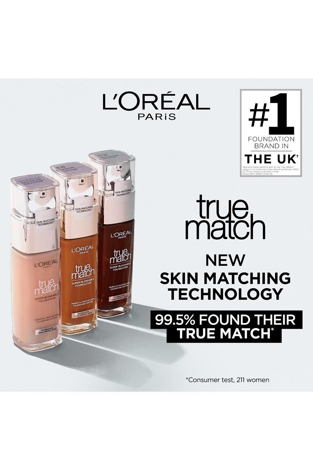 L'Oréal Paris True Match Liquid Foundation with SPF and Hyaluronic Acid 1_5n image 2