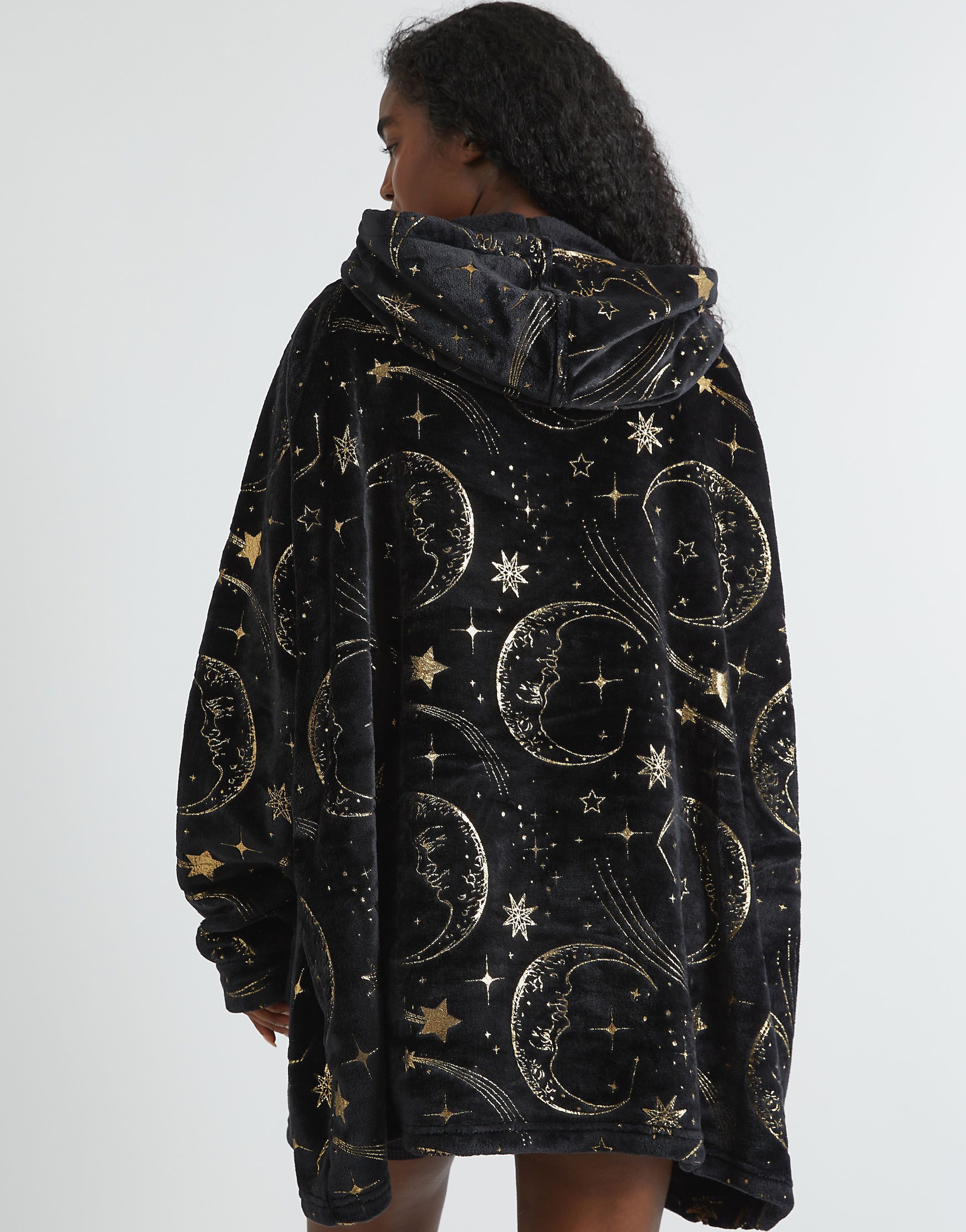 SKINNYDIP Celestial Gold Blanket Hoodie image 2