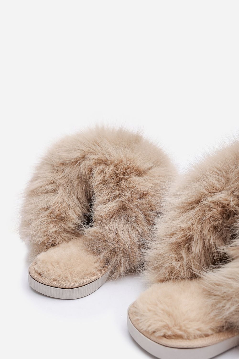 Where's That From 'Keira' Ultimate Fluffy Faux Fur Mule Slippers image 5