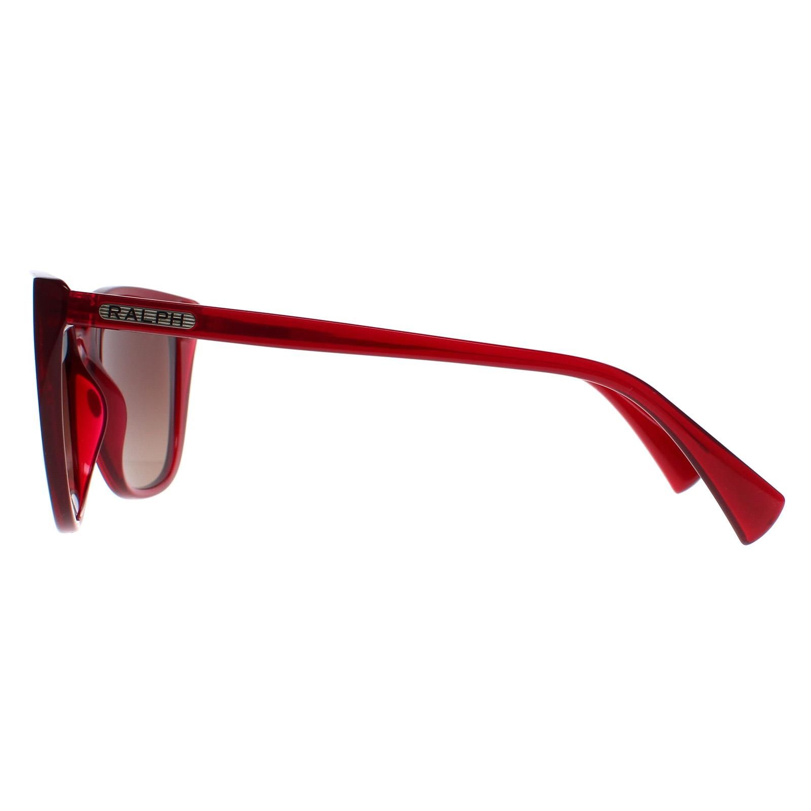 Ralph by Ralph Lauren Butterfly Transparent Bordeaux Light Brown Gradient Polarized RA5274 image 3
