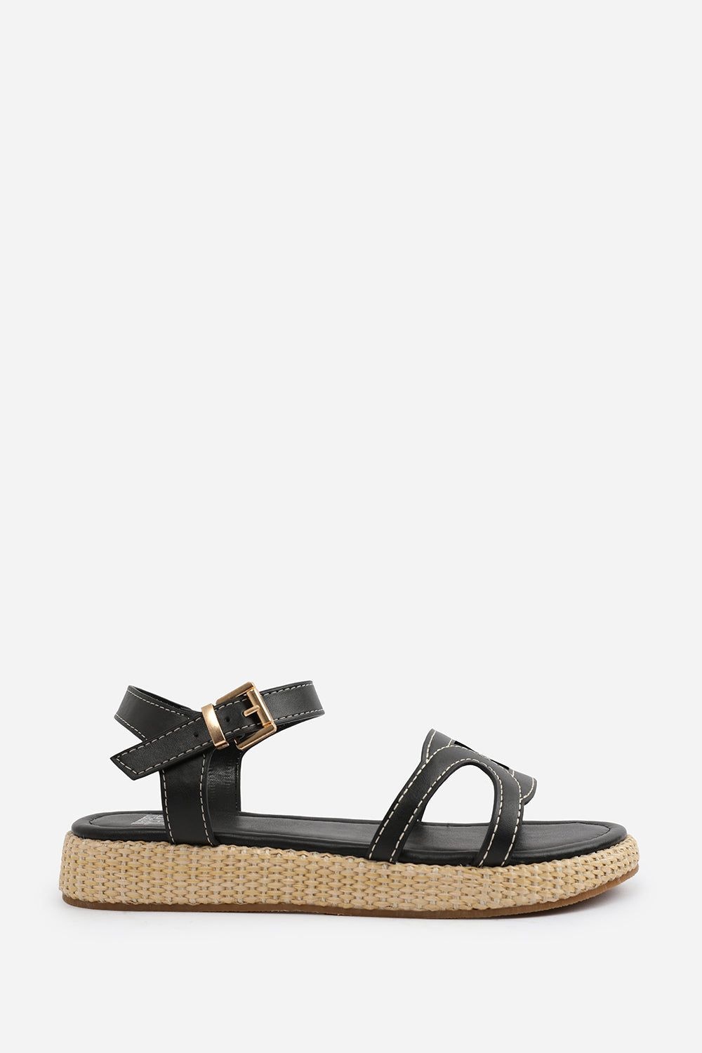 Where's That From 'Julia' Flatform Sandal With Stylish Cut Strap Detail image 2