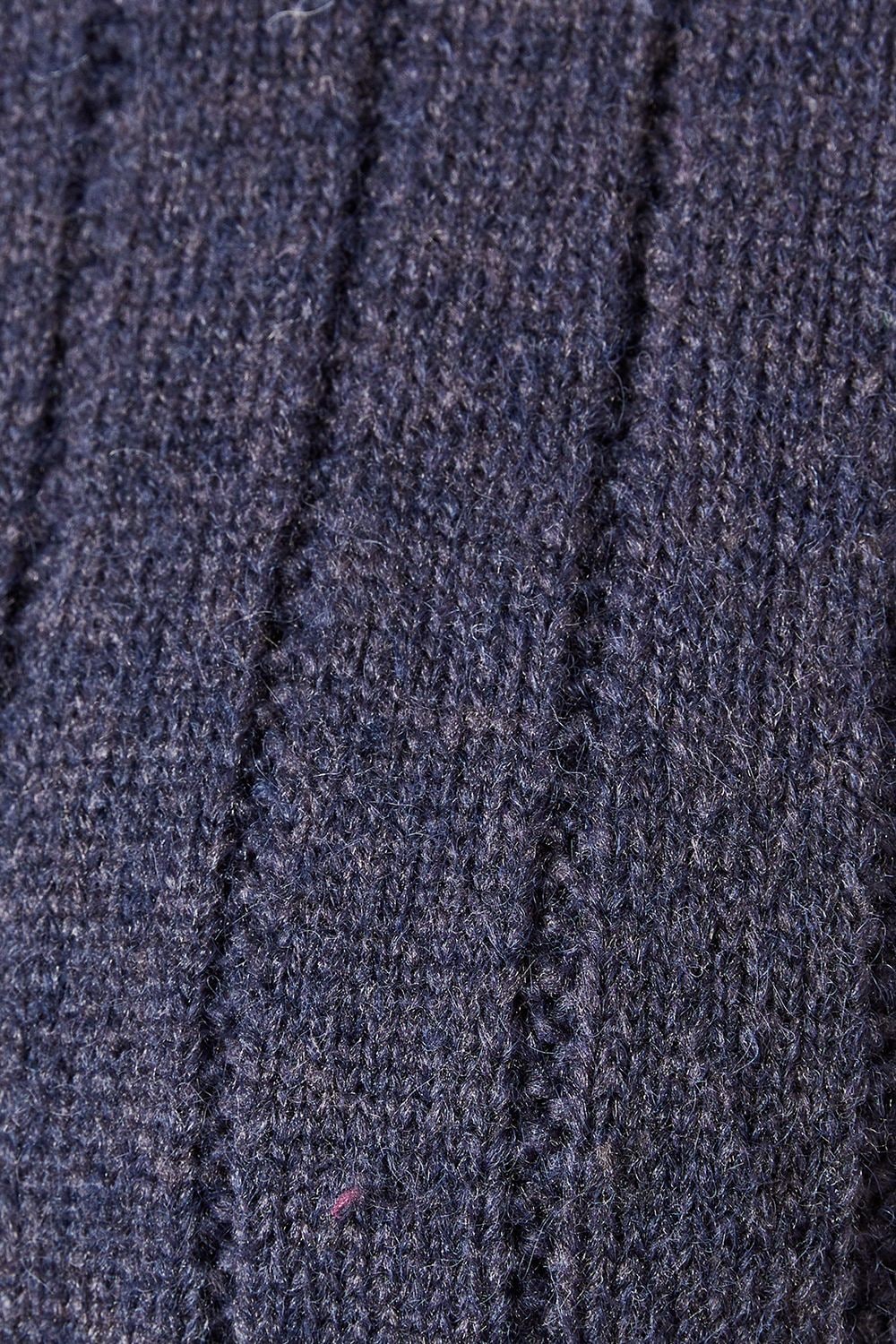 Oasis Bow Back Ribbed Jumper Navy image 5