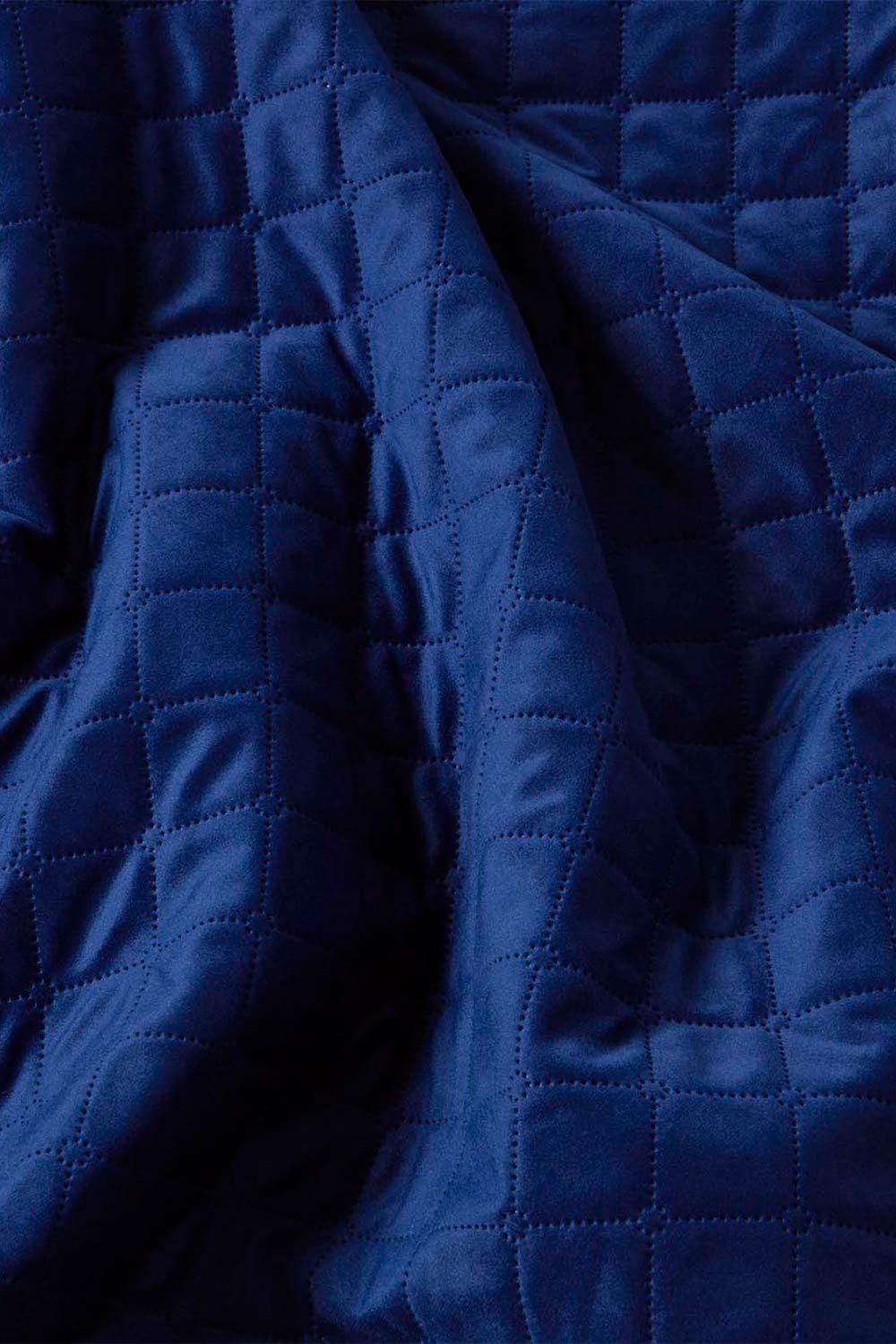 Homescapes Diamond Quilted Velvet Throw image 4