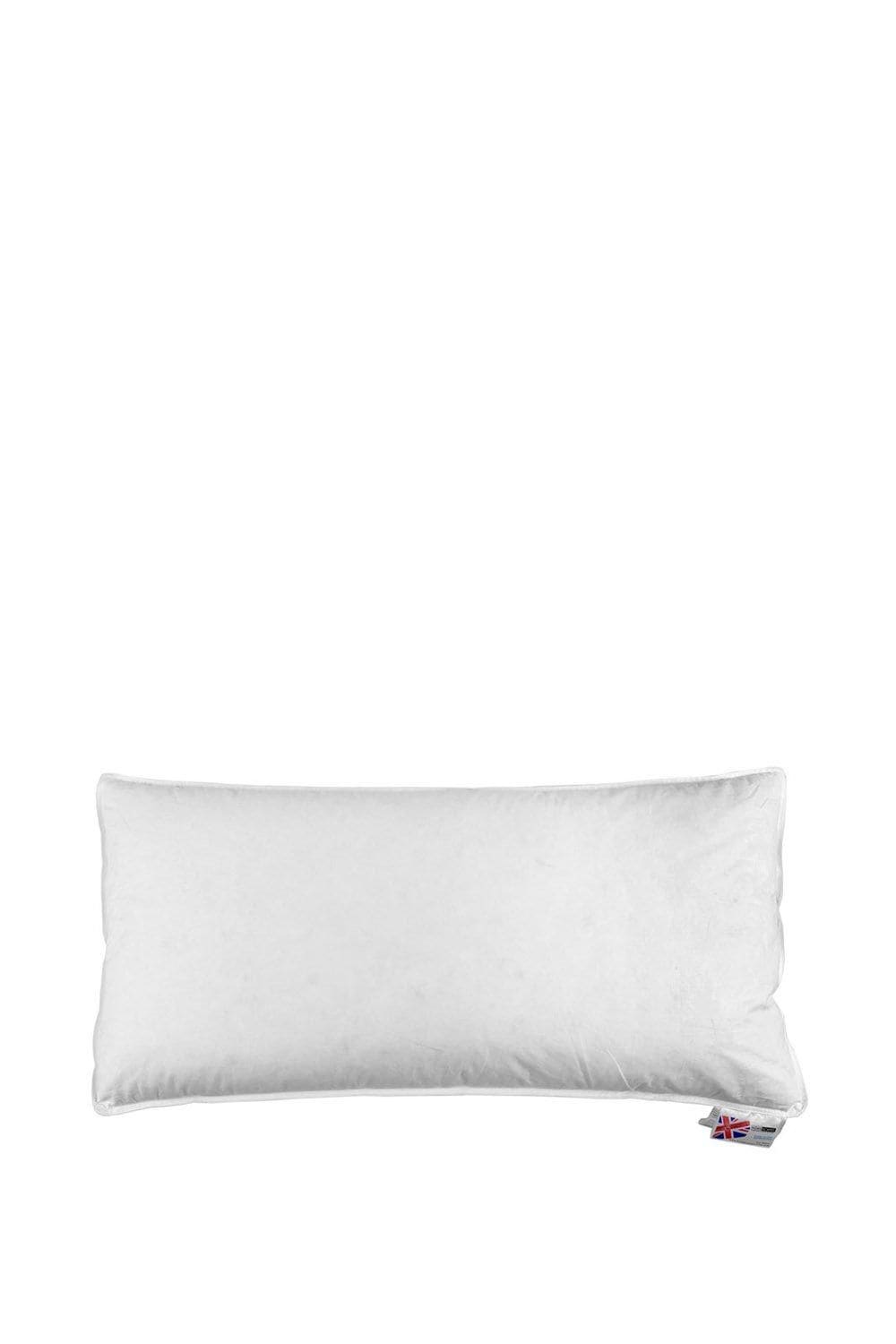 Homescapes Goose Feather & Down Euro Continental Pillow Pair - 40cm x 80cm image 2