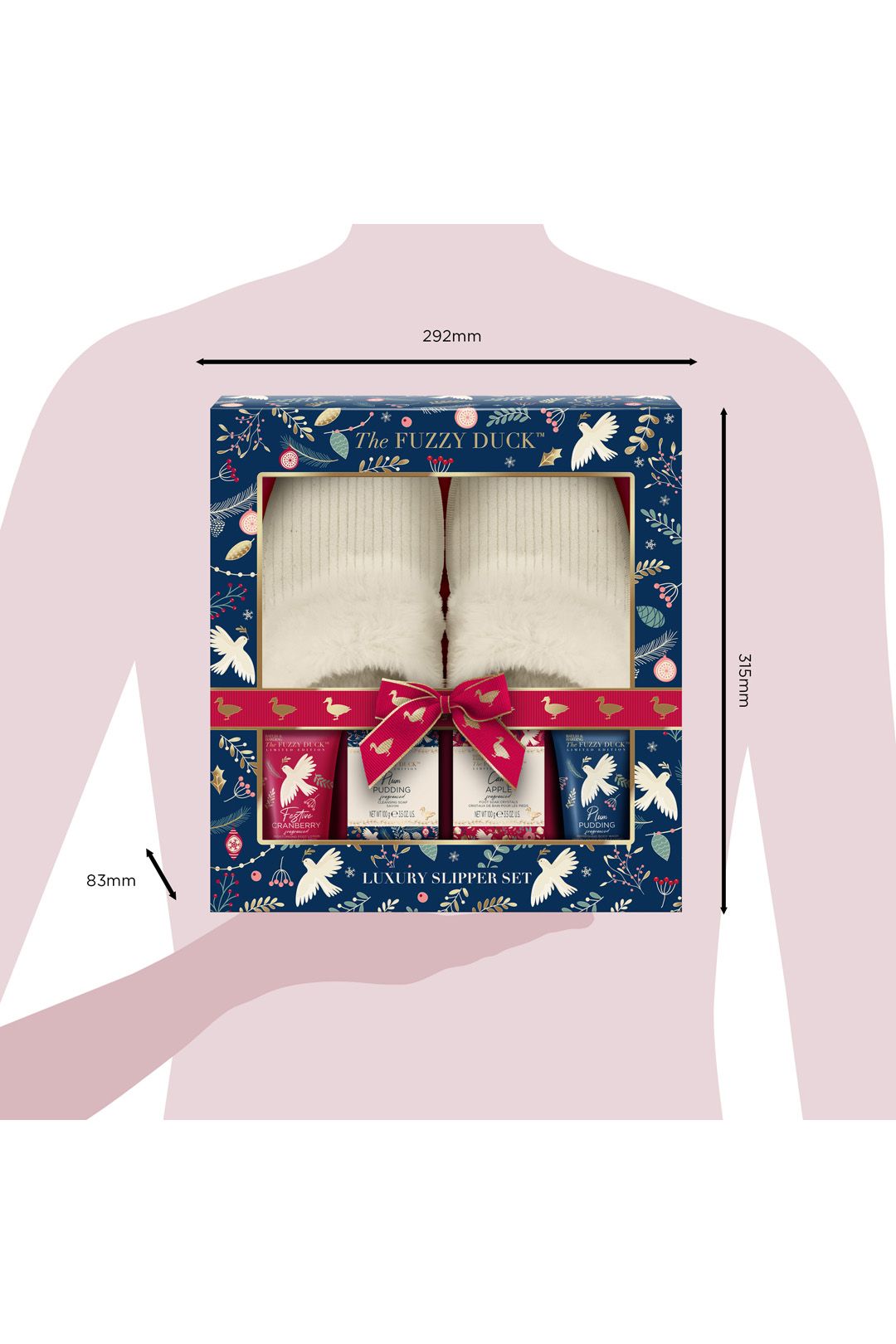 Baylis & Harding The Fuzzy Duck Winter Wonderland Luxury Slipper Gift Set Multi image 7