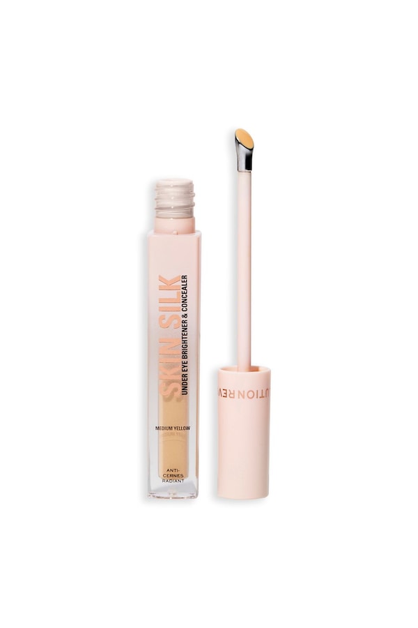 Revolution Skin Silk Radiant Serum Under Eye Brightener 4ml Medium Yellow