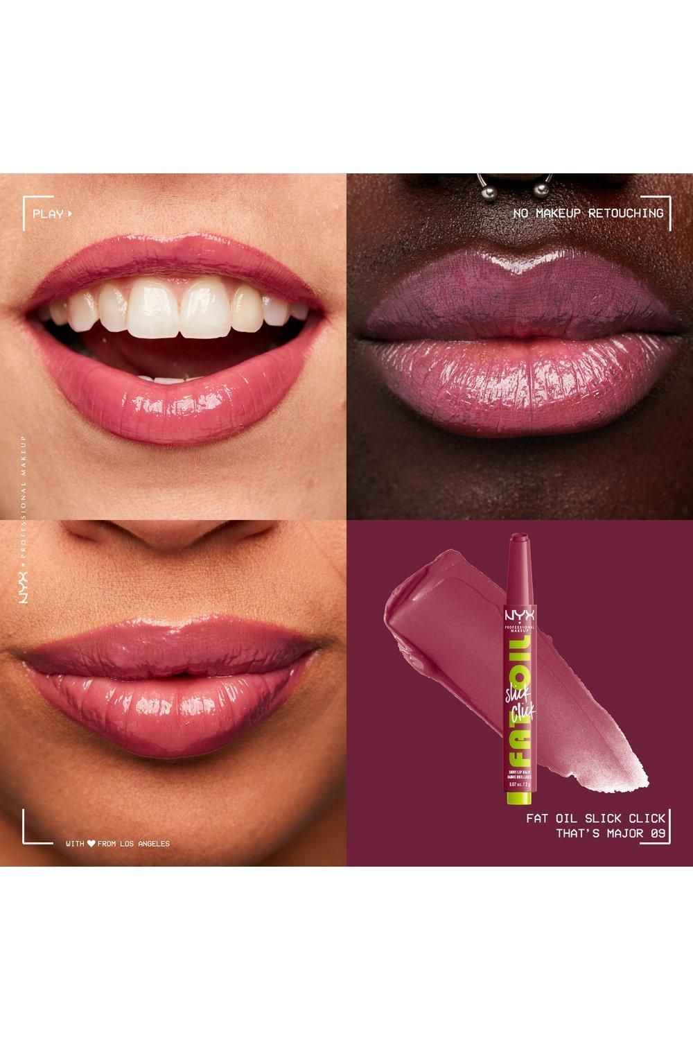 NYX Professional Makeup Fat Oil Slick Click Lip Balm 2g Thats Major image 4