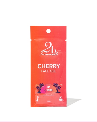 2bTanned Cherry Face Gel Sachet 10ml