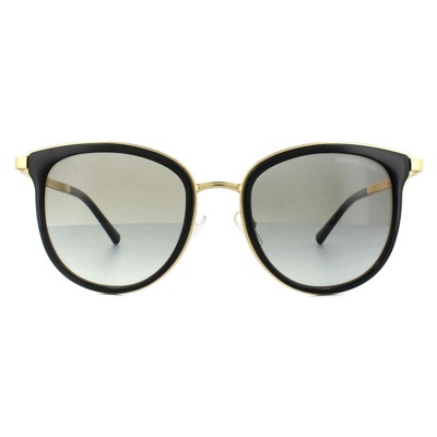 Michael Kors Cat Eye Black Gold Grey Gradient Sunglasses
