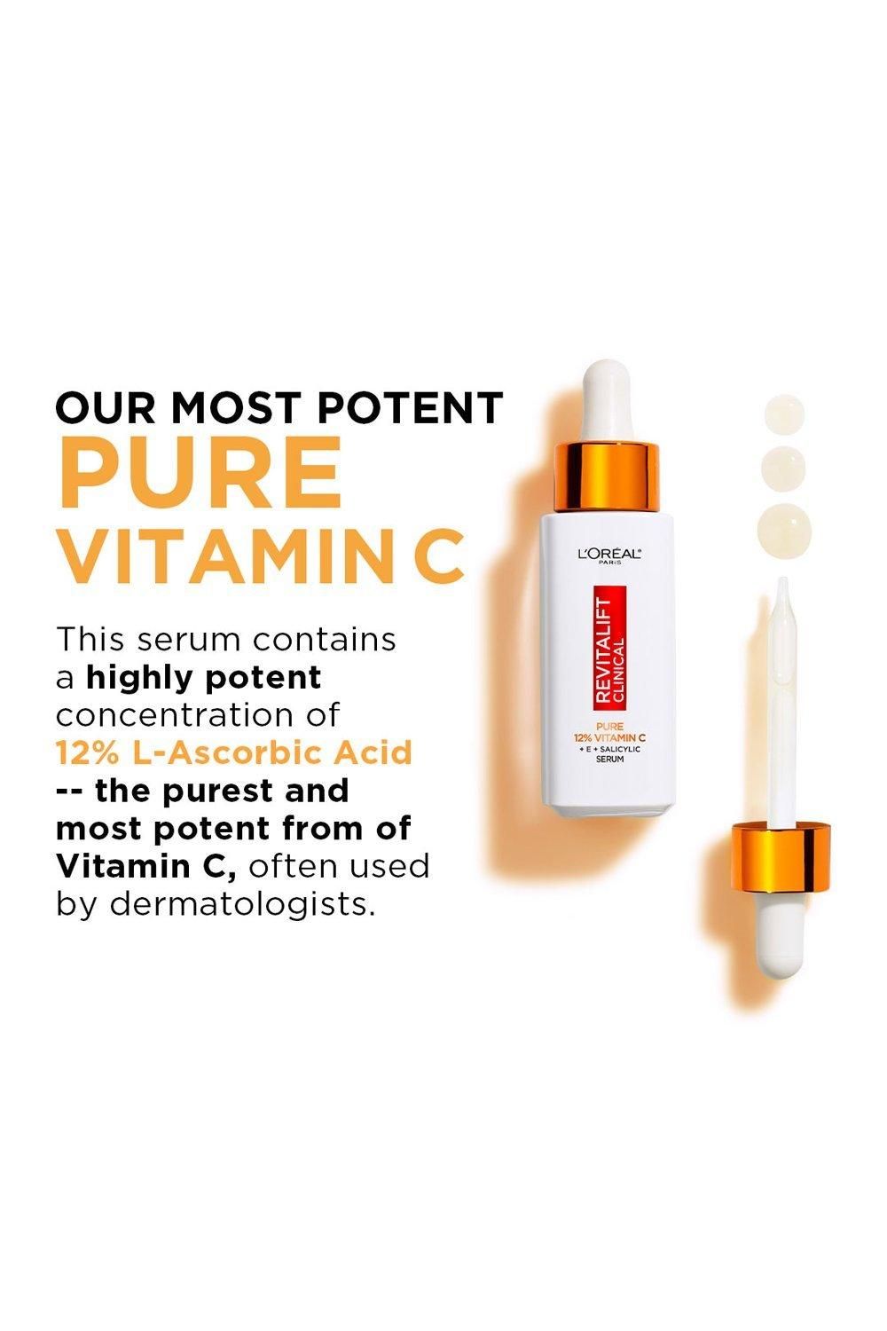 L'Oréal Paris Revitalift Clinical 12% Pure Vitamin C Serum Multi image 2